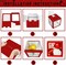 Graduation Decorations Class of 2026, Red and Black Graduation Decorations, Balloons Boxes (4PCS) with Letters 2026 GRAD So Proud of You, Congrats Grad Decorations for High School & College